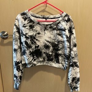 Balance Athletica Tie Dye Crop Crewneck